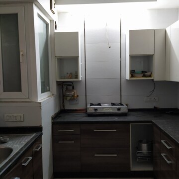 Kitchen in 3 BHK Apartment at Shivalik Colony – for Rent