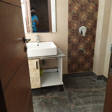 Bathroom in 3 BHK Apartment at Shivalik Colony – for Rent