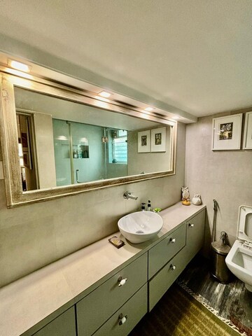 Bathroom in 2 BHK Apartment at Vile Parle West – for Sale