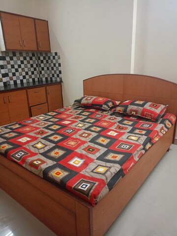 Bedroom in 1 BHK Builder Floor at Ansal Sushant Lok I, Sector 43 – for Rent