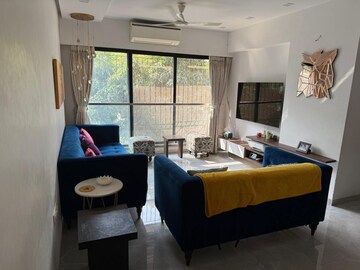 Living Room in 2.5 BHK Apartment at Sambhav Zest, Bandra West – for Rent