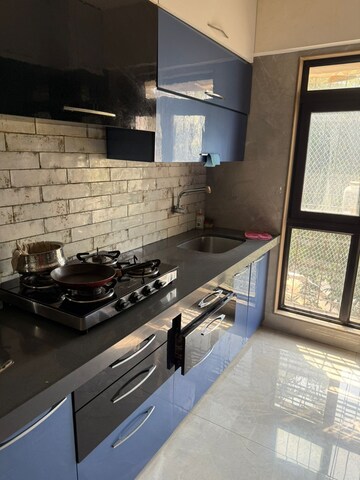 Kitchen in 2.5 BHK Apartment at Sambhav Zest, Bandra West – for Rent