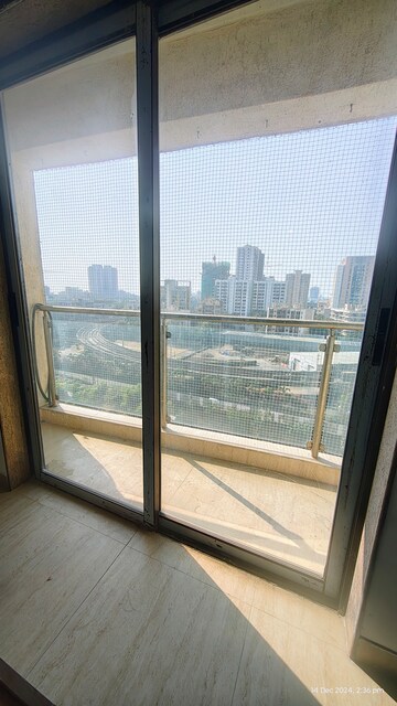 Balcony in 3 BHK Apartment at HDIL Metropolis Residences, Andheri West – for Rent