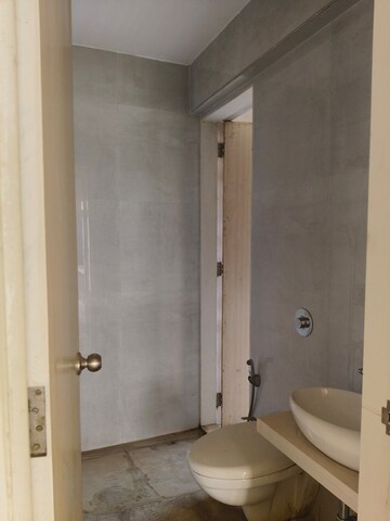 Bathroom in 2 BHK Apartment at Vihang Vermont, Ghodbunder Road – for Rent