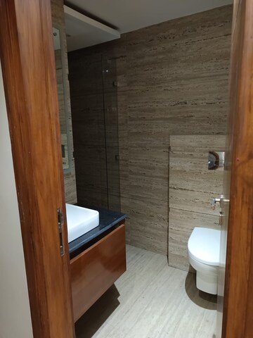 Bathroom in 3 BHK Builder Floor at Sector 19, Dwarka – for Rent