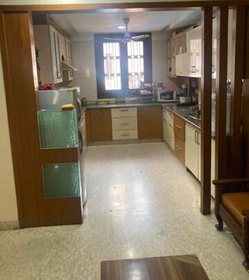 Kitchen in 4 BHK Builder Floor at Chitra Vihar – for Rent
