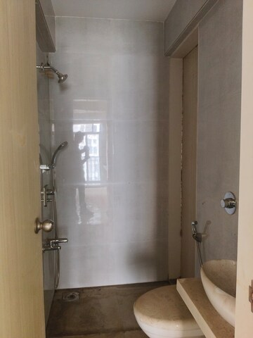 Bathroom in 2 BHK Apartment at Vihang Vermont, Ghodbunder Road – for Rent