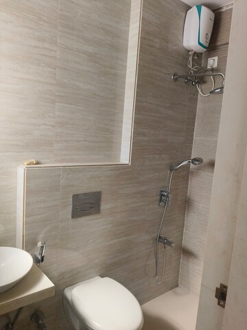 Bathroom in 2 BHK Apartment at Vihang Vermont, Ghodbunder Road – for Rent
