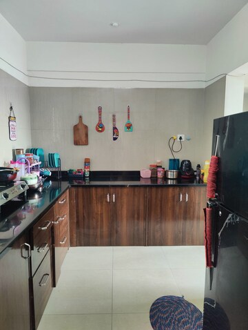 Kitchen in 2 BHK Apartment at Rohan Tarang, Wakad – for Rent