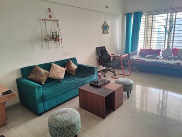 Living Room in 2 BHK Apartment at Rohan Tarang, Wakad – for Rent