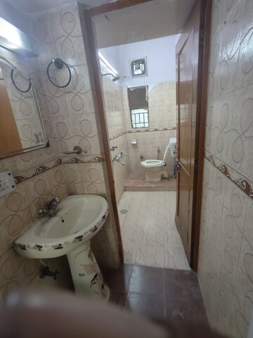 Bathroom in 2 BHK Apartment at Sector 11 Dwarka – for Rent