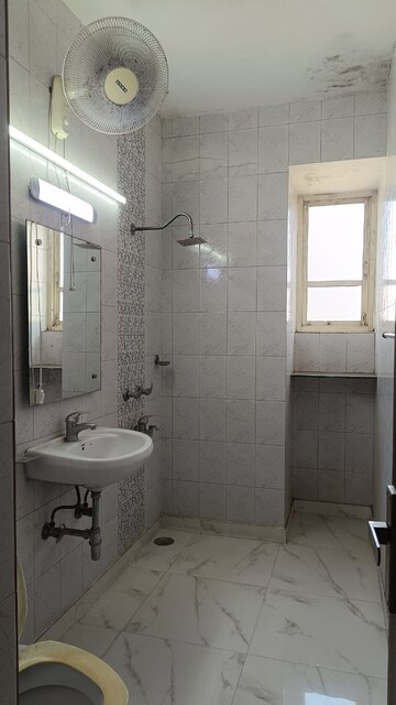Bathroom in 3 BHK Builder Floor at Paschim Vihar – for Rent