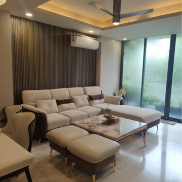Living Room in 3.5 BHK Apartment at M3M Golf Estate Fairway West, Sector 65 – for Sale