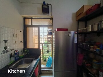 Kitchen in 1.5 BHK Apartment at Kishor Sukur Enclave A, Ghodbunder Road – for Rent