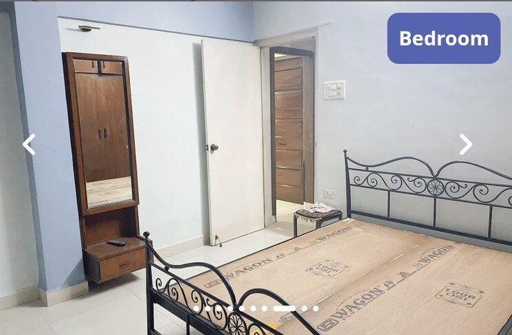 Bedroom, thane west Pg For Boys In Thane West 7970805