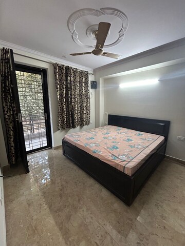 Bedroom in 2 BHK Builder Floor at Ansal Sushant Lok I, Sector 43 – for Rent