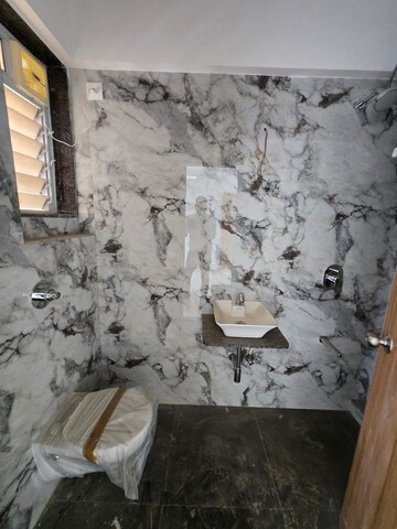 Bathroom in 1 BHK Apartment at Shree Riddhi Siddhi Sumukh Hills, Kandivali East – for Rent