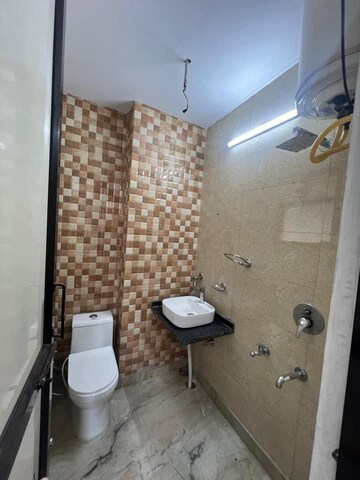 Bathroom in 2 BHK Builder Floor at Karol Bagh – for Rent
