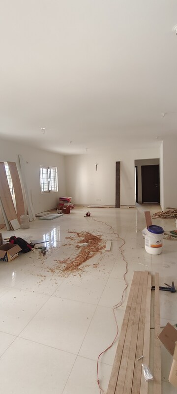 Living Room in 3.5 BHK Apartment at Century Breeze, Jakkuru – for Rent