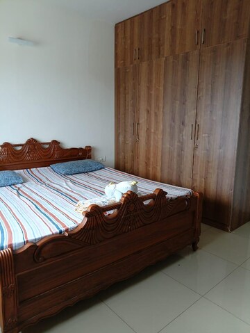 Bedroom in 2.5 BHK Apartment at Mantri Webcity, Hennur – for Rent