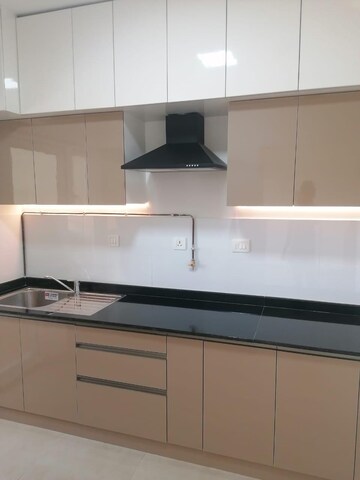 Kitchen in 2 BHK Apartment at Bhartiya Nikoo Homes, Thanisandra Main Road – for Rent