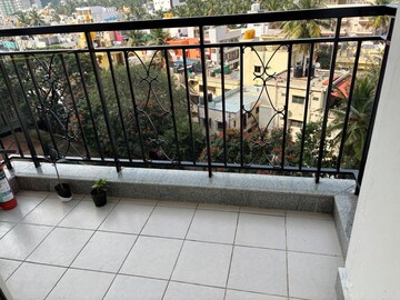 Balcony in 2 BHK Apartment at Prestige Misty Waters, Hebbal – for Rent