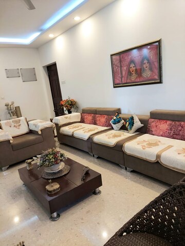 Living Room in 3 BHK Apartment at Sobha Garnet, Kondhwa – for Rent