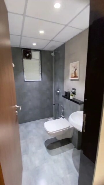 Bathroom in 3 BHK Apartment at Thane West – for Sale