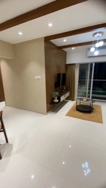 Living Room in 3 BHK Apartment at Thane West – for Sale