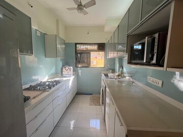 Kitchen in 2 BHK Apartment at Khar West – for Rent