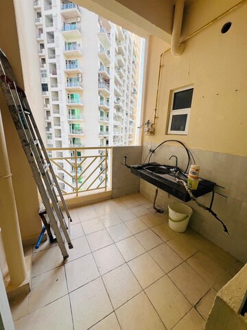 Staircase in 3 BHK Apartment at Gaur Saundaryam, Tech Zone 4 Greater Noida – for Rent