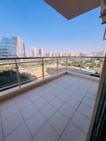 Balcony in 3 BHK Apartment at Gaur Saundaryam, Tech Zone 4 Greater Noida – for Rent
