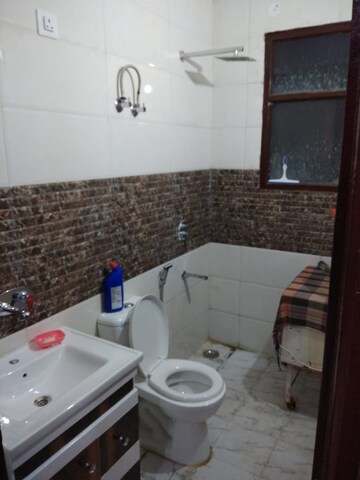 Attached Bathroom in 3 BHK Builder Floor at Sector 12a – for Sale