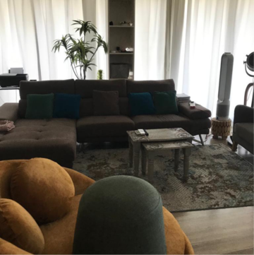 Living Room in 4 BHK Apartment at Lodha World Crest, Empire Mill – for Sale