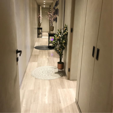 Bathroom in 4 BHK Apartment at Lodha World Crest, Empire Mill – for Sale