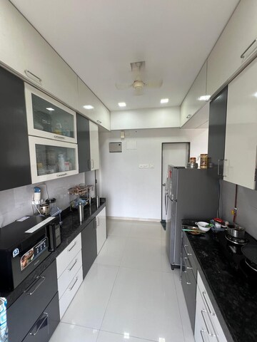Kitchen in 3 BHK Apartment at SD Siennaa Wing D, Kandivali East – for Sale