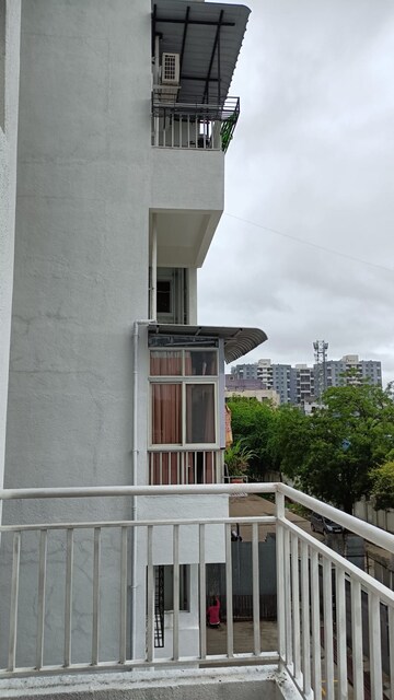 Balcony in 2 BHK Apartment at Vedant Kingston Aura, Hadapsar – for Rent