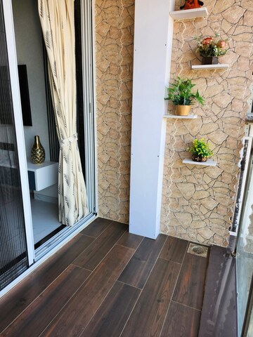 Balcony in 3 BHK Apartment at Archstone Infinity Tower, Kopar Khairane – for Sale