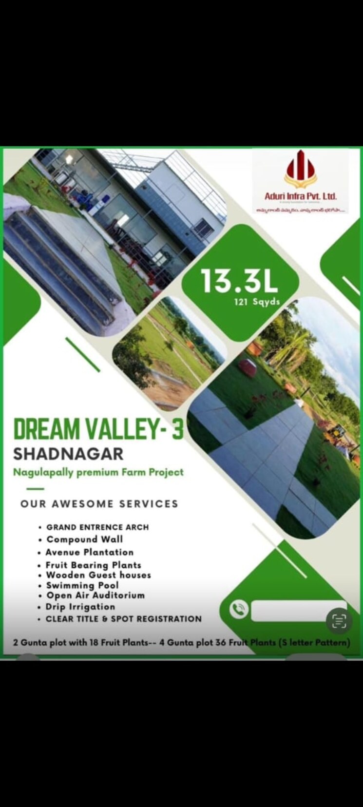 Exterior View, shadnagar  121 Sq.Yd. Plot In Shadnagar Hyderabad 7971786