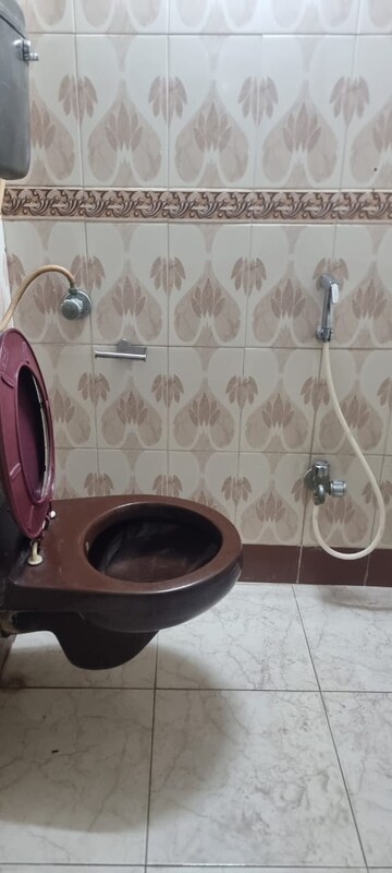 Bathroom in 3 BHK Apartment at Hiranandani Powai Park, Powai – for Rent