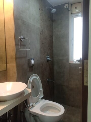 Bathroom in 2 BHK Apartment at JP Unity Tower, Lower Parel – for Rent