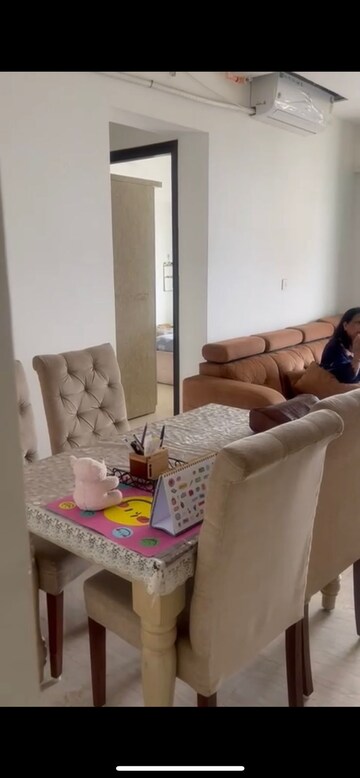 Living Room in 2 BHK Apartment at Chandak Cornerstone, Worli – for Rent