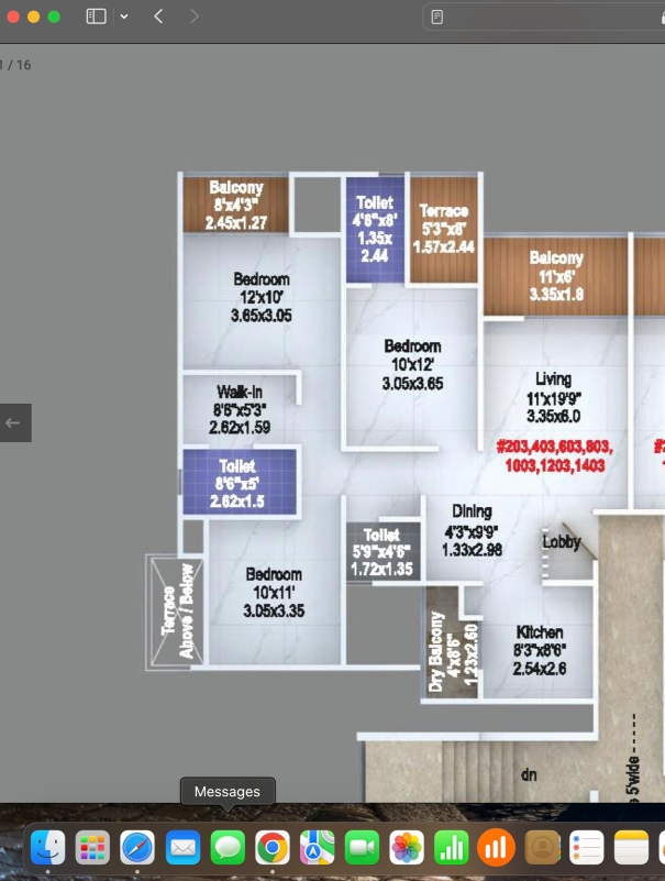 3 BHK Apartment For Sale in Majestique Signature Towers