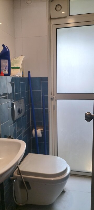 Bathroom in 1 BHK Apartment at Lodha Amara, Kolshet Road – for Rent