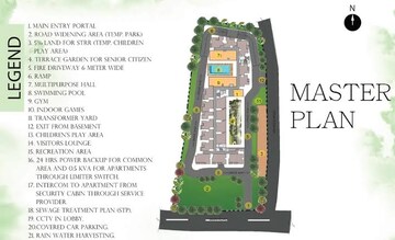 Master Plan in 3 BHK Apartment at Sowparnika Olivia Nest, Sarjapur – for Sale