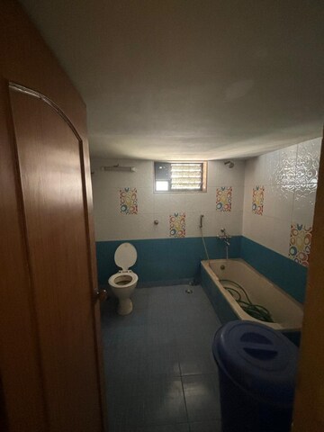 Bathroom in 4 BHK Apartment at Jimmy Tower Apartment, Kopar Khairane – for Sale