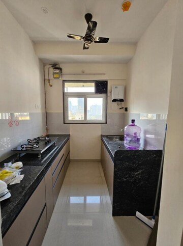Kitchen in 1 BHK Apartment at Ashar Axis, Majiwada – for Rent