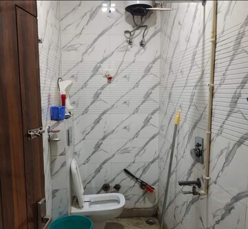 Bathroom in 2 BHK Builder Floor at Nirman Vihar – for Rent