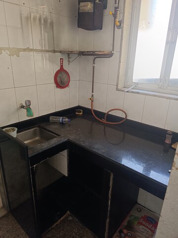 Kitchen in 1 RK Apartment at Shree Hanumant Apartment, Vile Parle East – for Rent