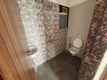 Bathroom in 2 BHK Apartment at Omkar Ananta, Goregaon East – for Rent